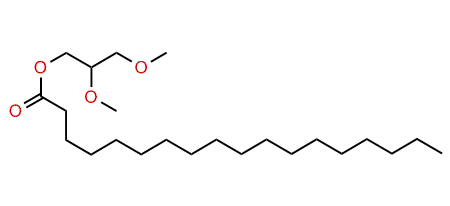 2,3-Dimethoxypropyl octadecanoate